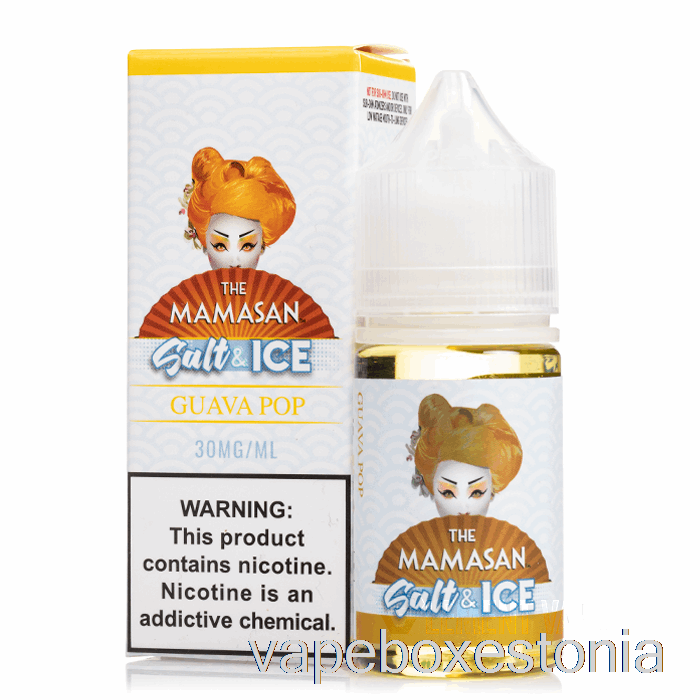 Vape Box Estonia Jääguajaav Popsool - Mamasan E-vedelik - 30ml 30mg